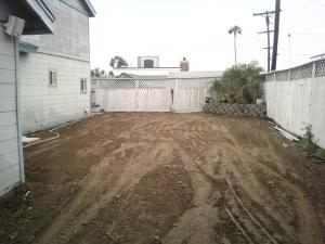 this is how it looks after our San Leandro swimming pool demolition techs cleared the area